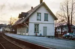 Tistedal stasjon på Østfoldbanen