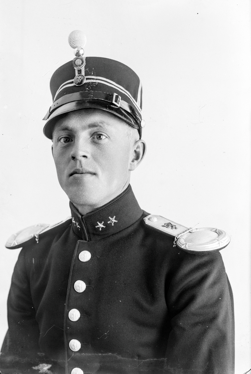 Løytnant Jørstad, portrett.