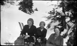 Kvinner på skitur
