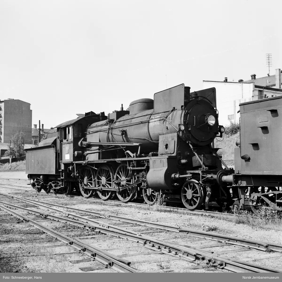 Damplokomotiv type 30b nr. 356 i Lodalen i Oslo