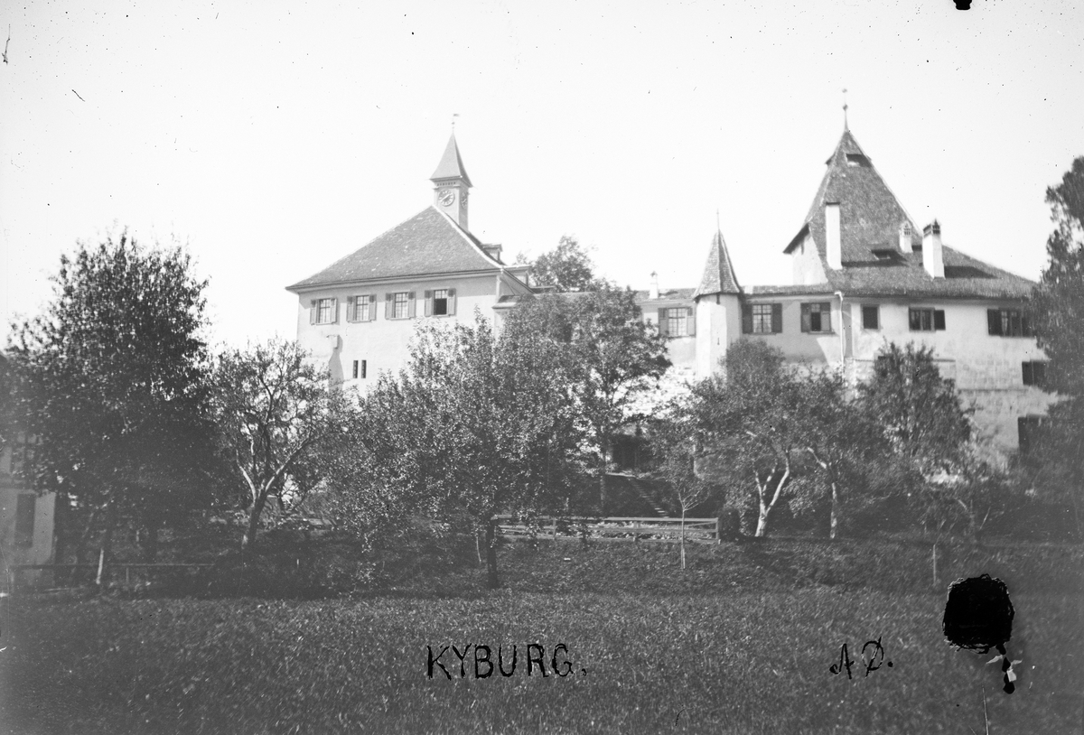Sveits, Schloss Kyburg, Kyborg slott,