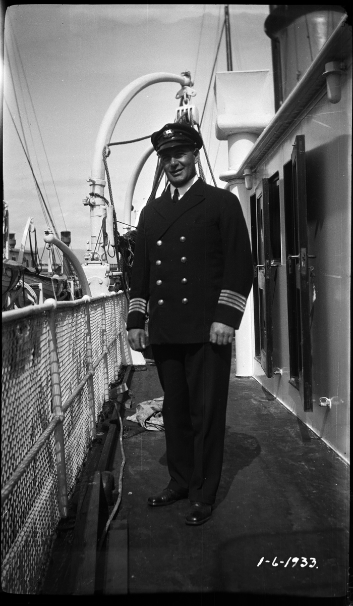 Kaptein ombord i D/S Prins Olav