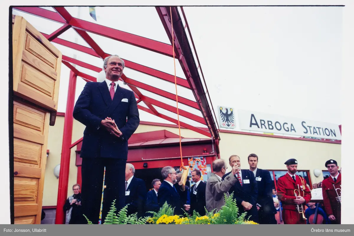 Mälarbanans invigning 13/10 1997.