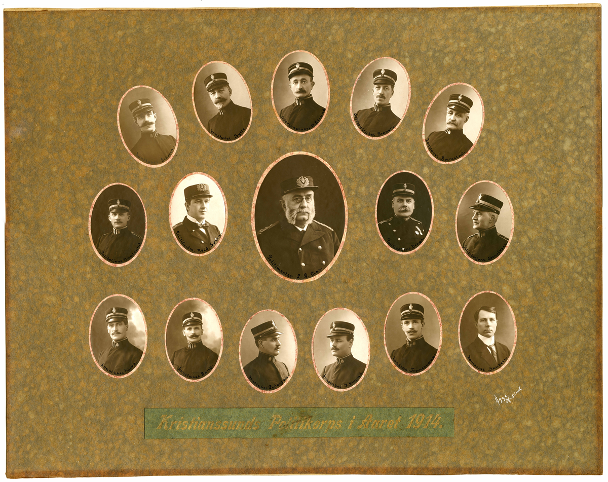 Kristiansund politi 1914
