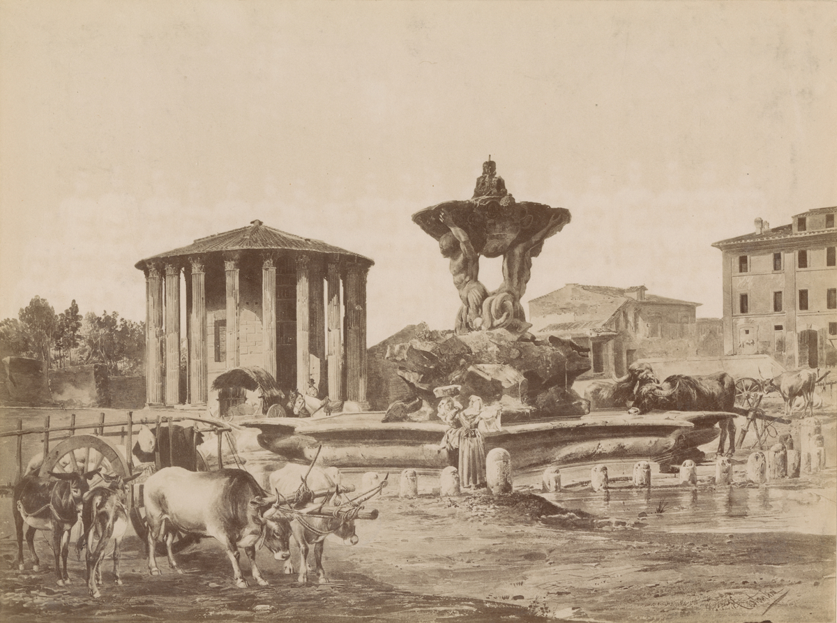 Vestas tempel i Rom.