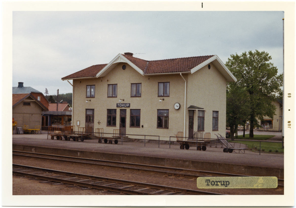 Torup station, byggd år 1878