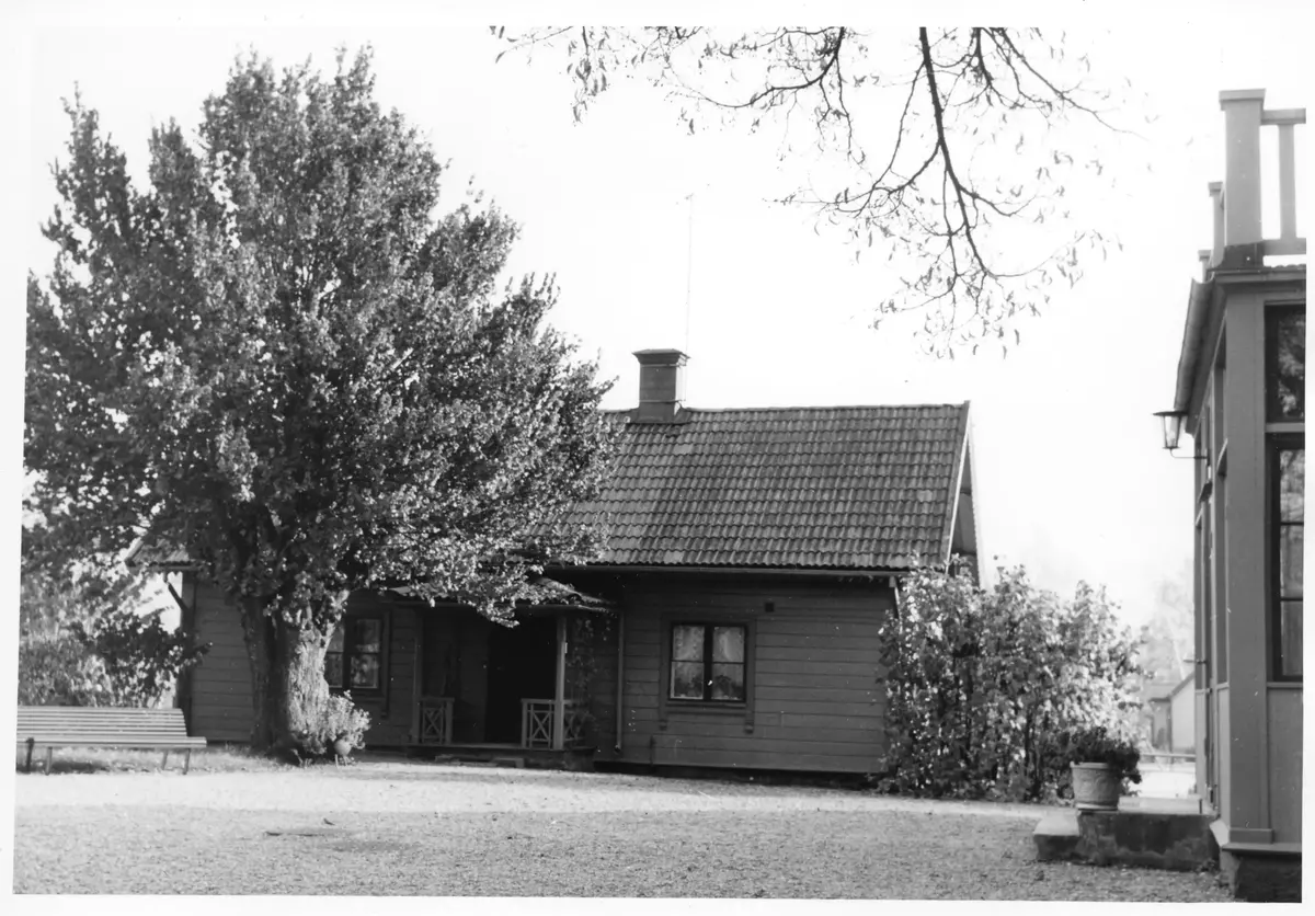 Södra flygeln till Herrängens gård 1972. 
Fotograf Stig Jonsson.