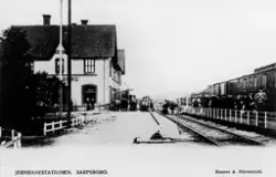 Jernbanestationen, Sarpsborg.