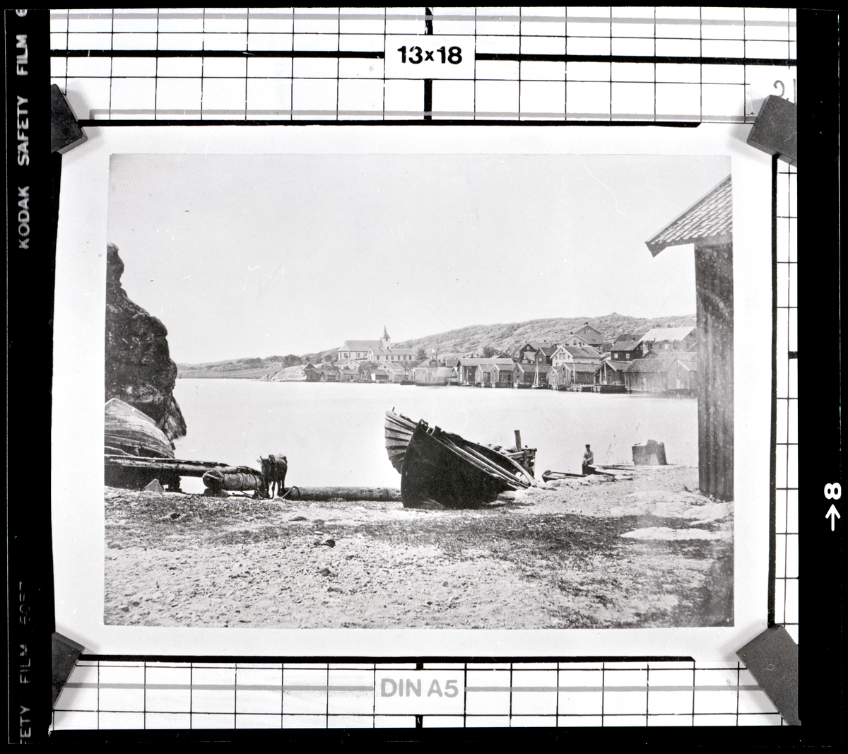 Bildtext till kopian i fotoalbumet: "Kilen år 1880".