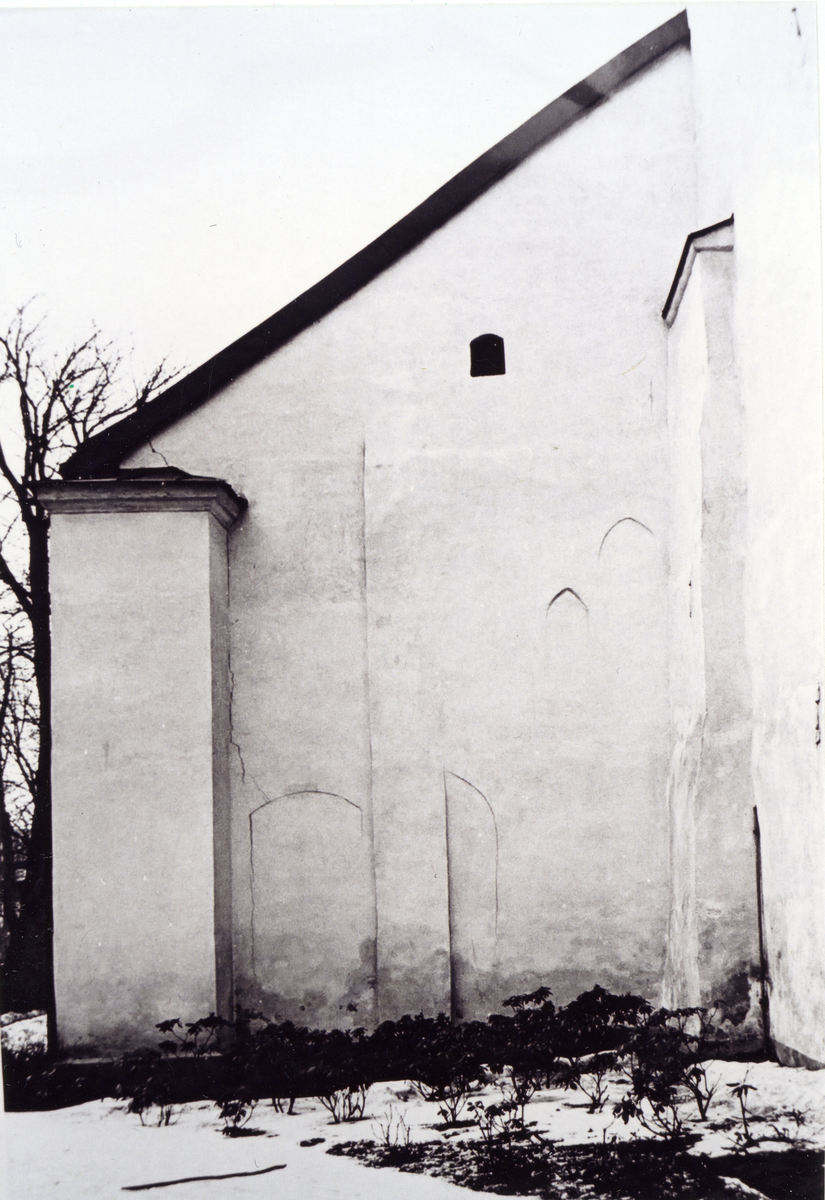 Arboga sf.
Exteriör av del av Trefaldighetskyrkan, c:a 1968.