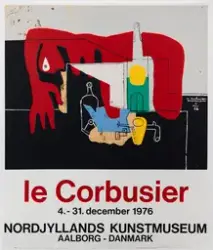 le Corbusier [Utstillingsplakat]