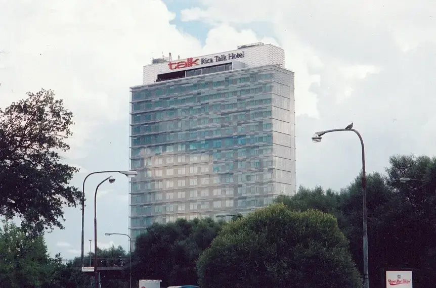 Rica Talk hotel. Byggnadspris 2006.