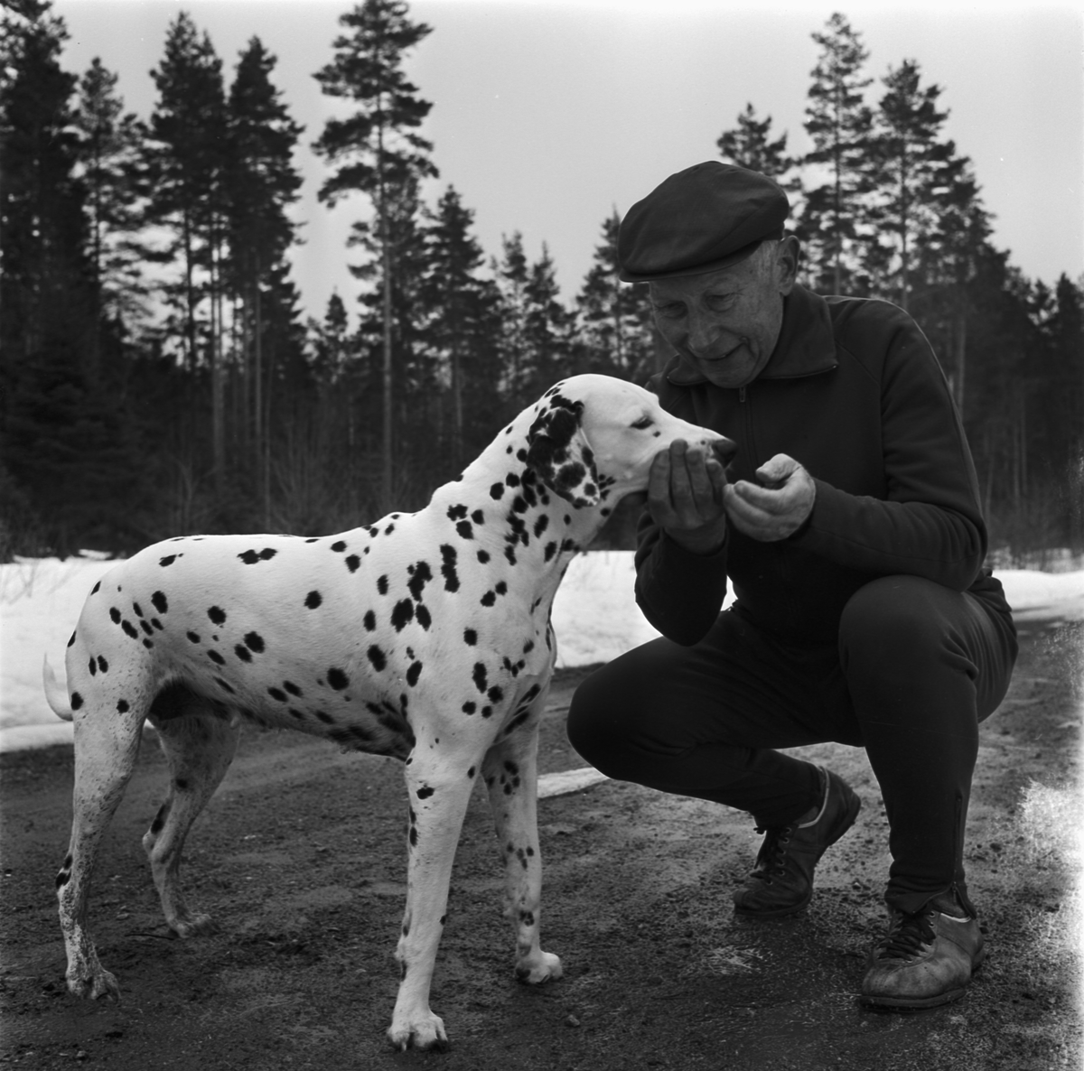 John Broberg 75 år, Söderfors, Uppland 1970