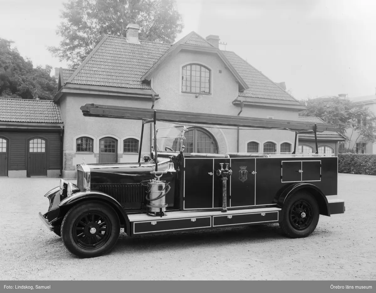 Örebro Brandstation, nya brandbilen.