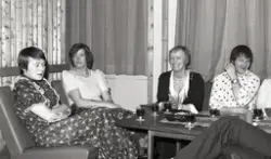 Bilde fra solfest i Svea saloon, 1975.