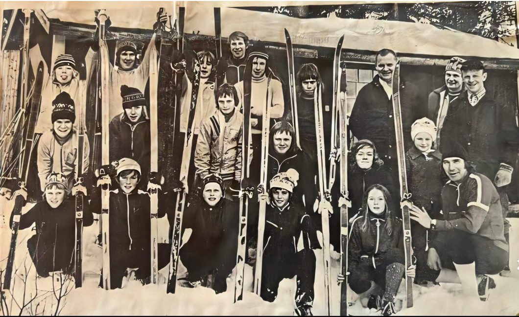 Skiungdommer fra Ytre Rendal, ca.1974