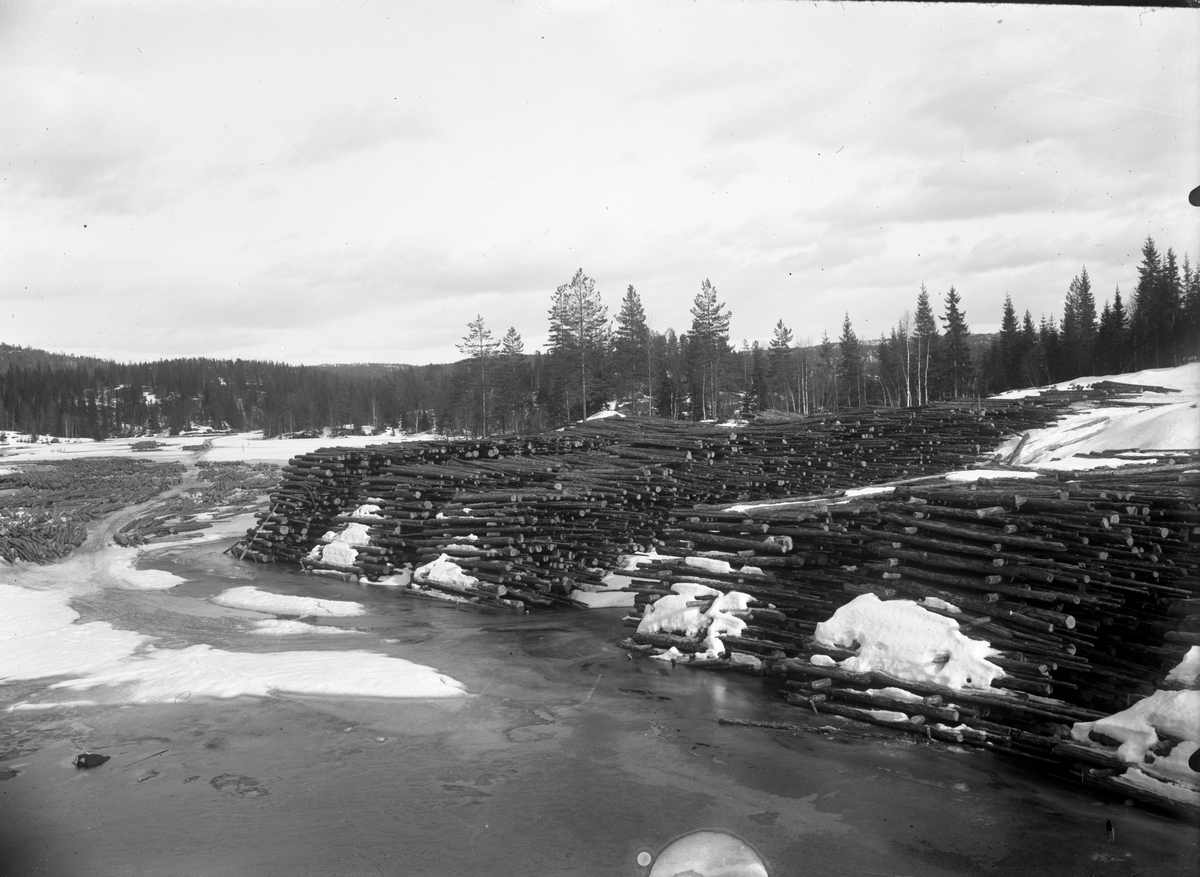 Landskapsmotiv med tømmeropplag

Fotosamling etter fotograf og skogsarbeider Ole Romsdalen (f. 23.02.1893).