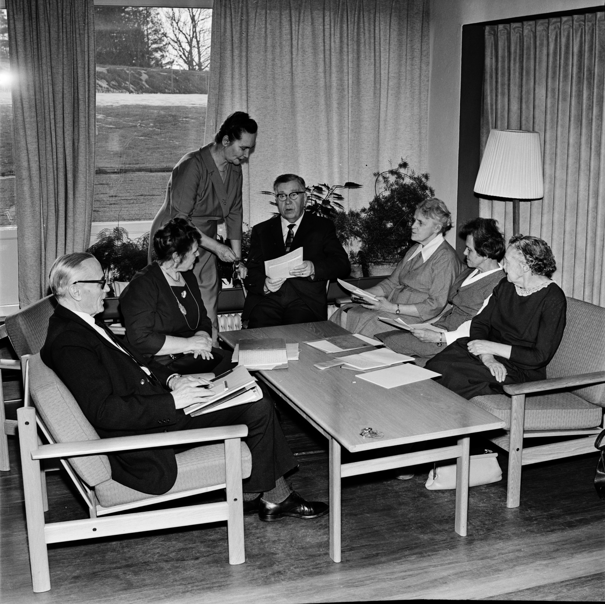 Studiecirkel, Uppsala 1965