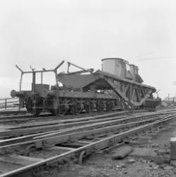 Jernbanetransport med transformator