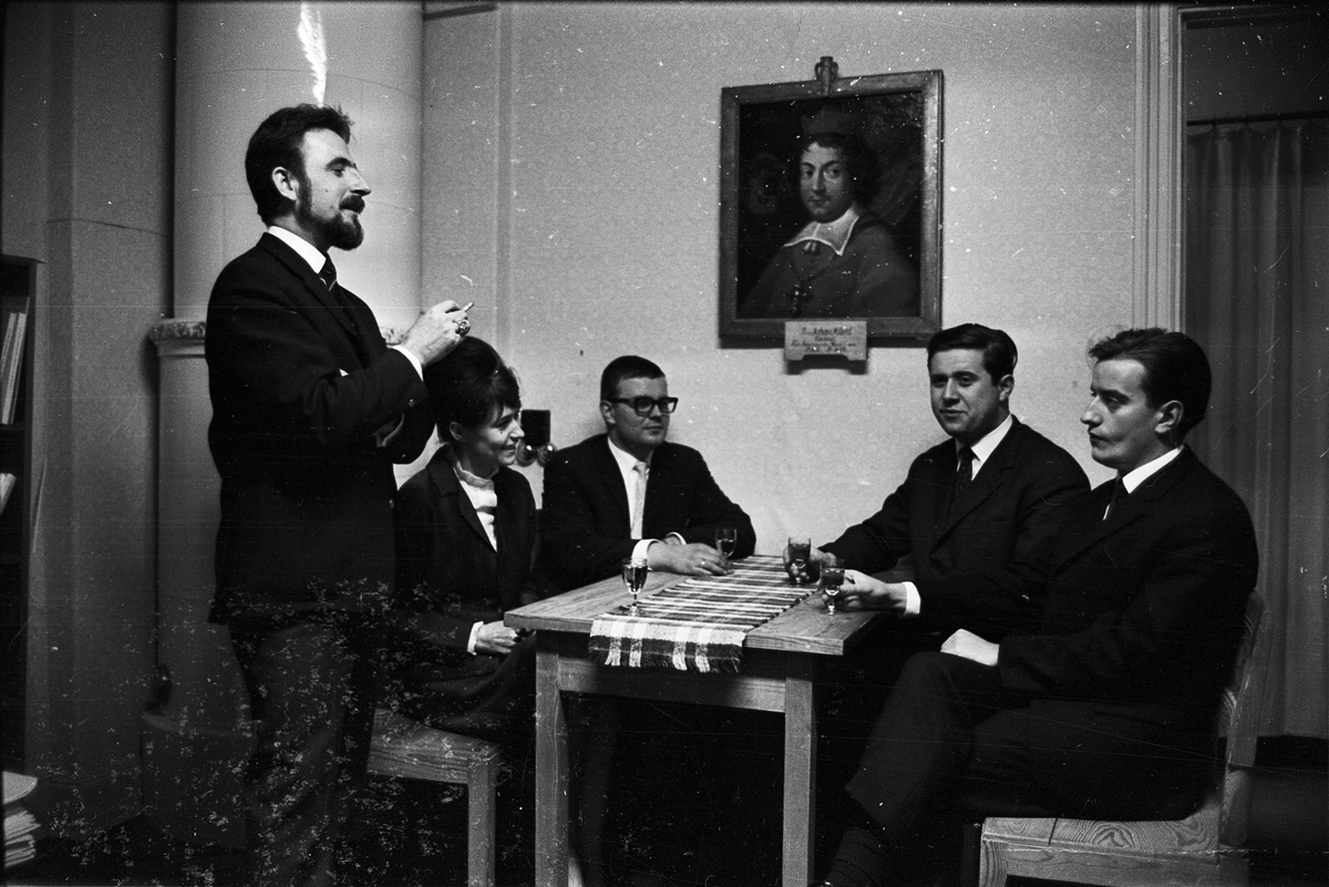 Pantomimstudenter från Bonn hälsar på, Uppsala 1965
