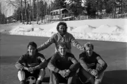 "Rival"."Her er Stål Bjørkly sammen med 3 spillere, KGB 1984