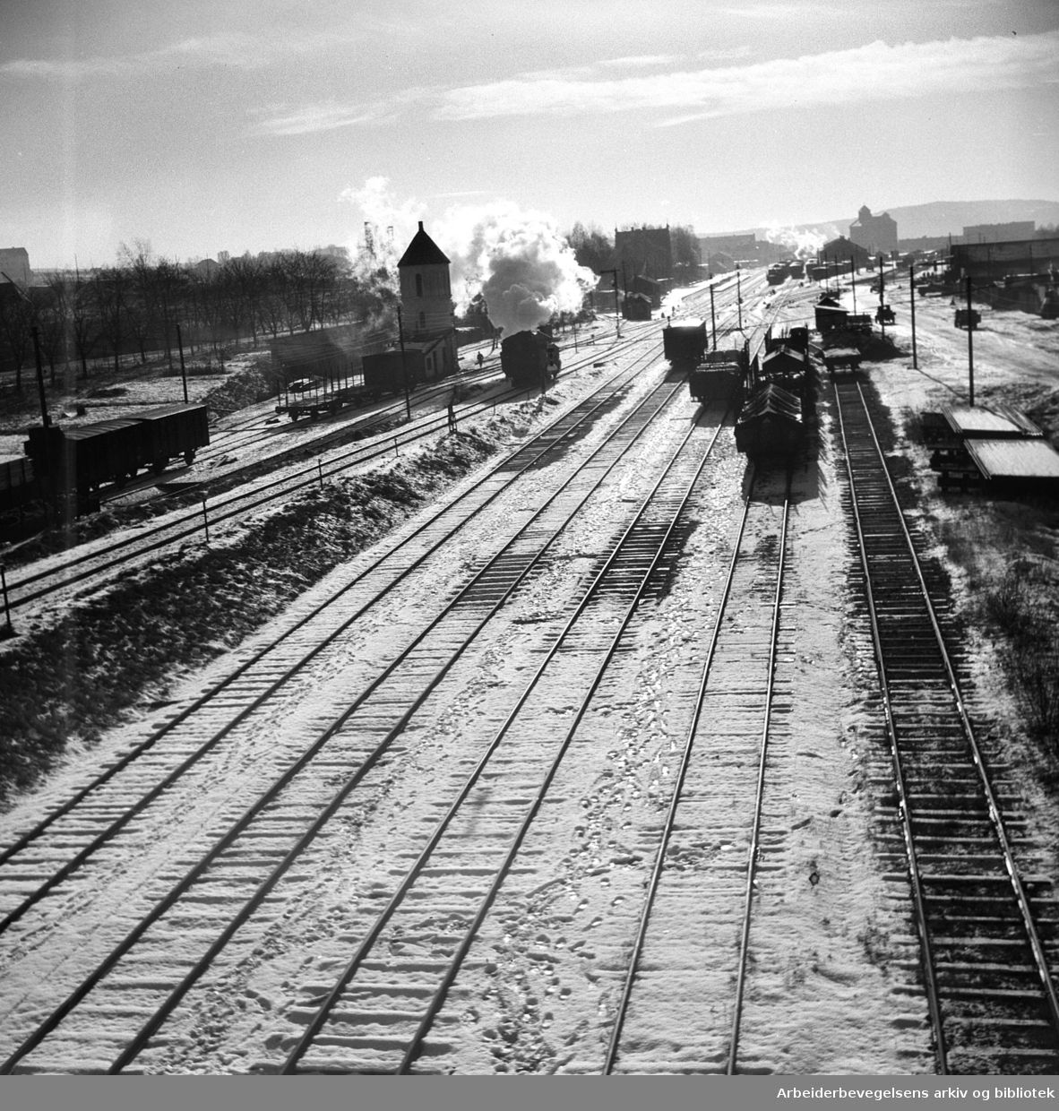 Grefsen stasjon, .oktober 1948