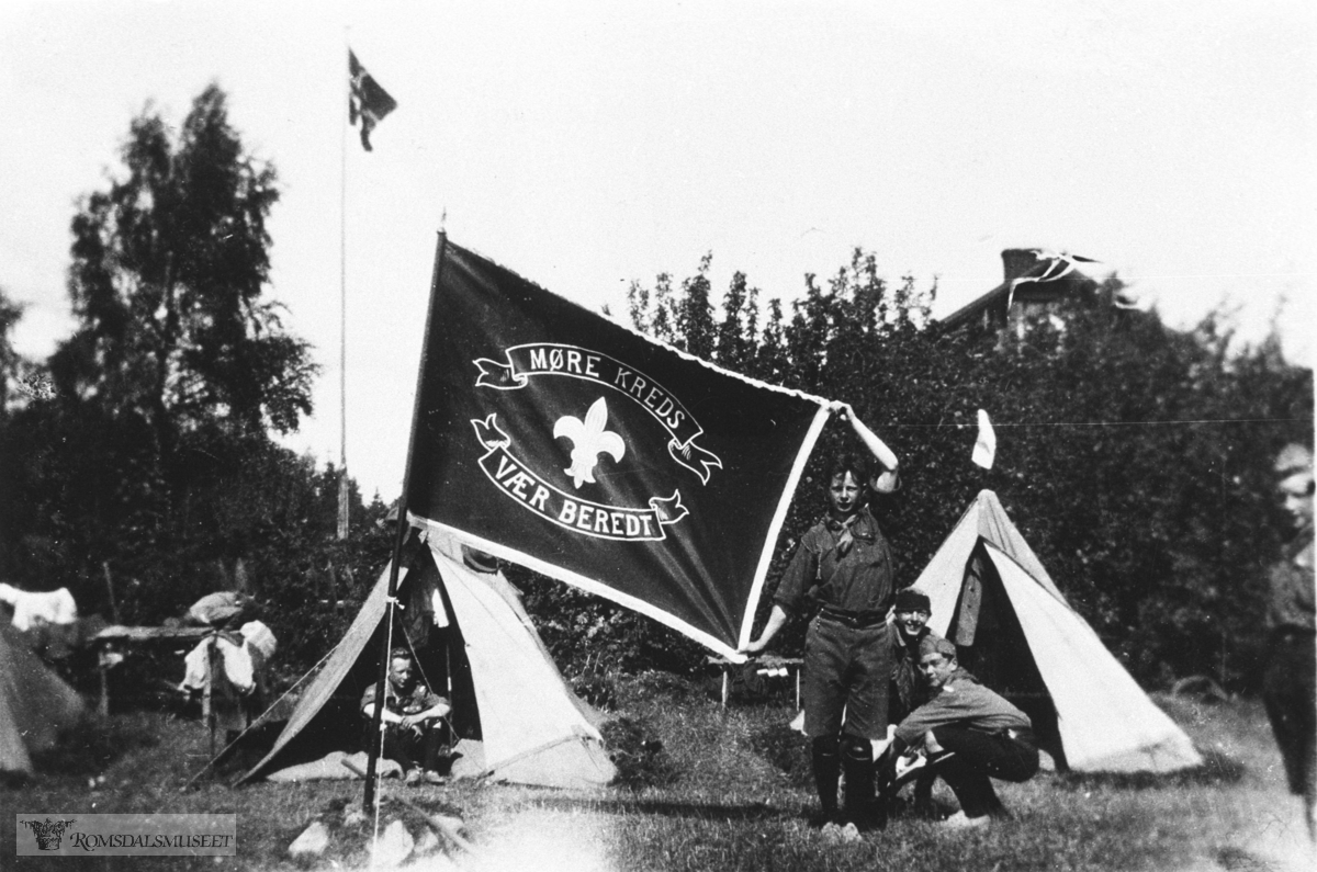 Speiderleirer i 1920 åra.