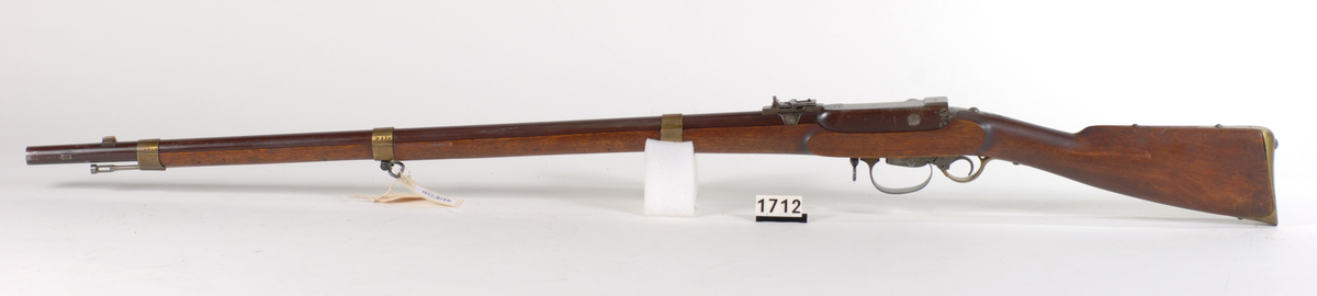 Kammerladingsgevær 18 lødig Lund M1855/67 Hæren