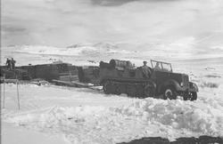 Sunndalsøra Hovedkraftstasjon - Beltebil i arbeid