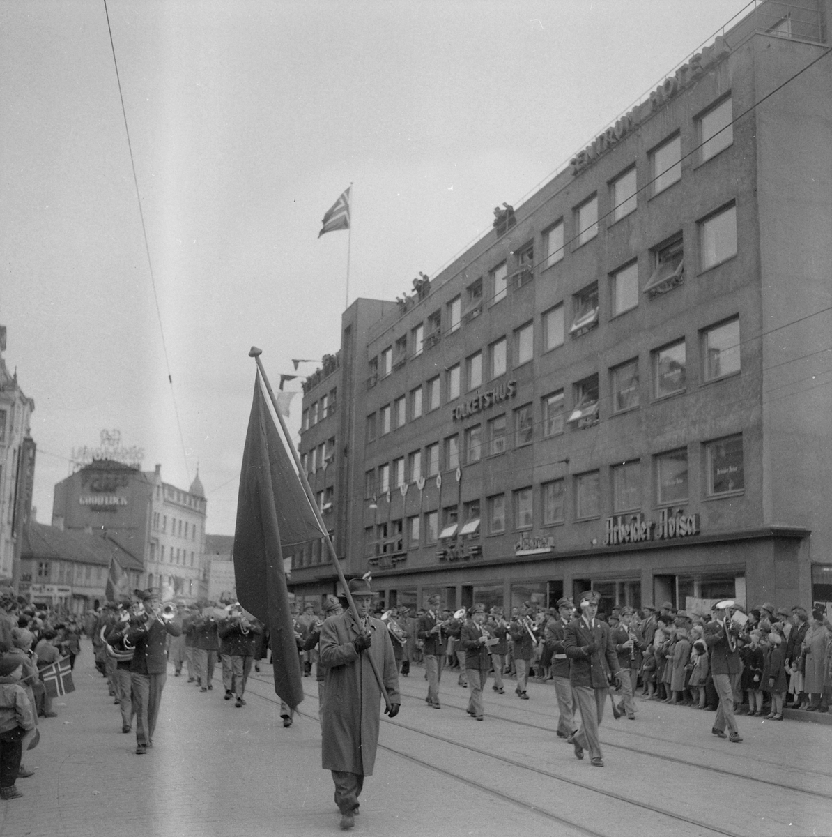 1. mai i Trondheim 1954