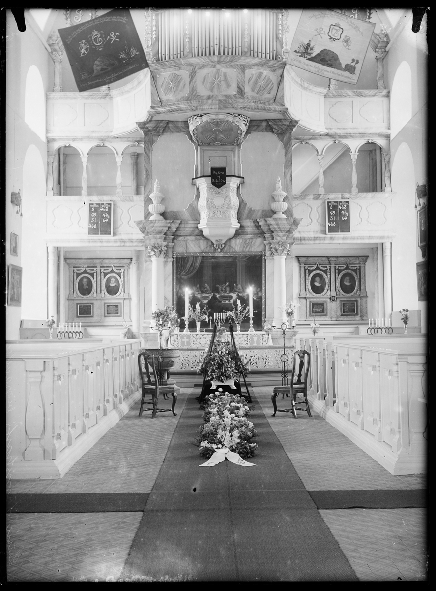 Begravelse i Røros kirke 1961