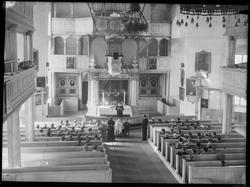 Bryllupsbilde fra Røros Kirke