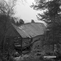 Saghus på eiendommen Mek eller Kvam (gnr. 22. bnr. 1) i Bols