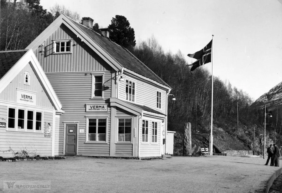 Verma stasjon. - Romsdalsmuseet / DigitaltMuseum