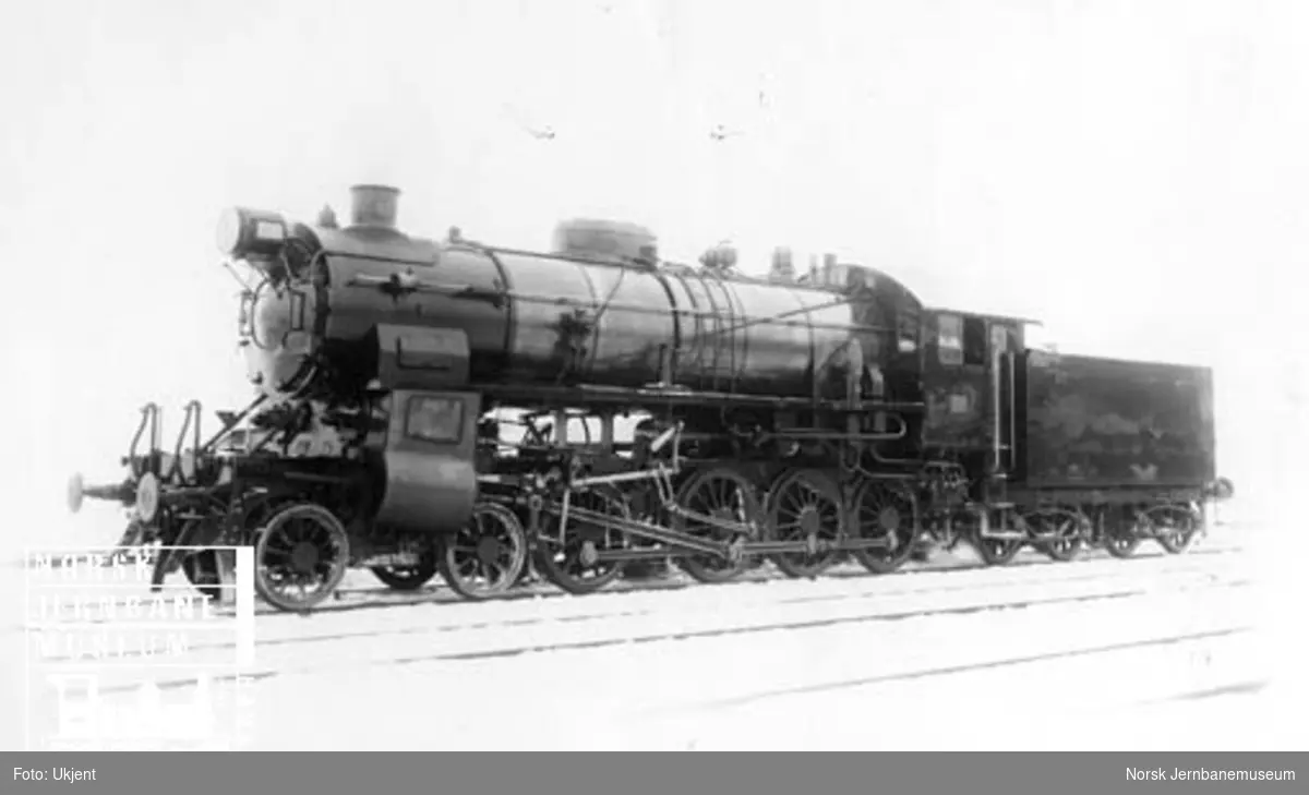 Damplokomotiv type 31b nr. 453 som nytt