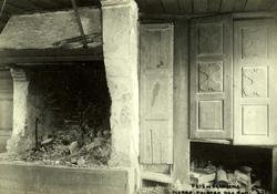 Nedre Folberg, Nes, Øvre Romerike, Akershus. Interiør med pe