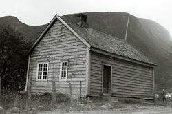 Ljøsne, Lærdal, Sogn og Fjordane, bygget 1866. Lite grått sk