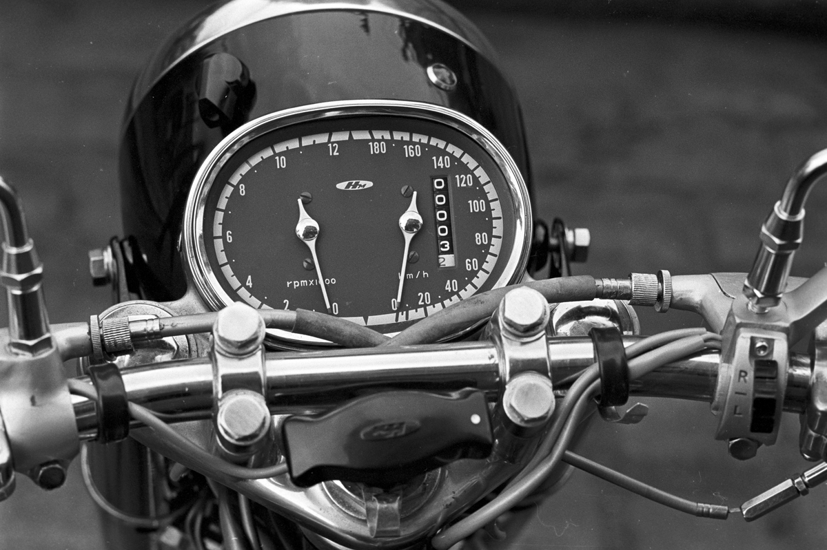 Serie. Honda motorsykkel. Fotografert oktober 1962.