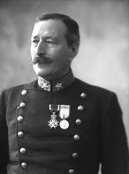 Portrett, general Vogt i uniform, 1912.