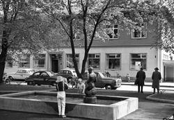 Lillestrøm sentrum, Lillestrøm, Skedsmo, mai 1961, gammel be