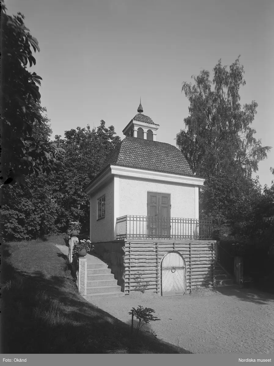 Lusthuset, byggt 1916, på Julita gård i Södermanland.