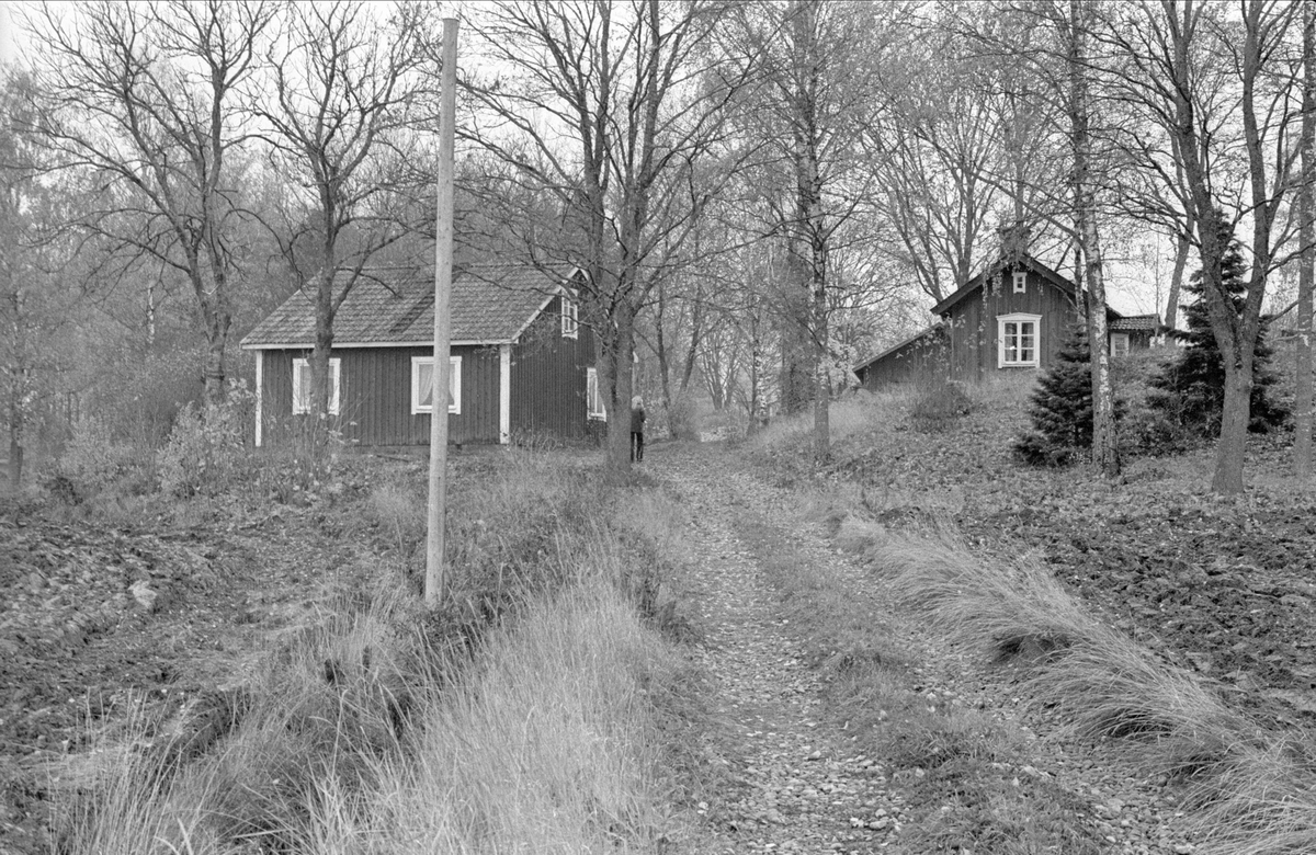 Vy över Fullerö, Gamla Uppsala socken, Uppland 1978
