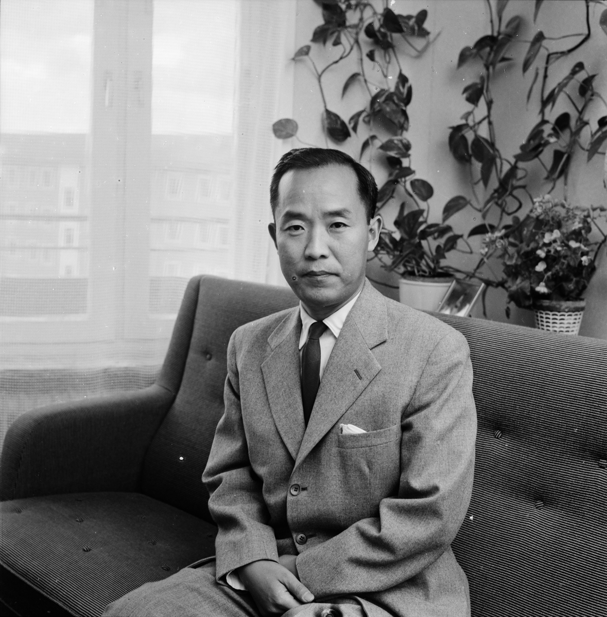 Professor Seung-bog Cho, sannolikt Uppsala 1962
