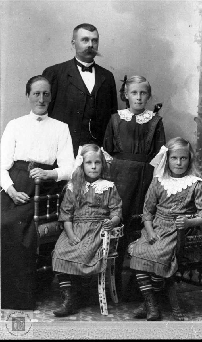 Familiegruppe Spilling, Sør-Audnedal med røtter i Øyslebø.