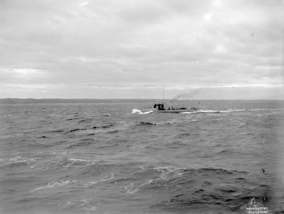 2. klasse torpedobåt i sjøen
