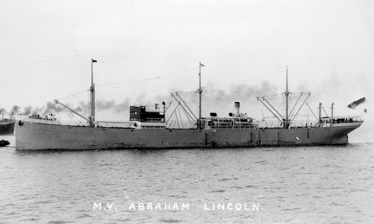 M/S Abraham Lincoln (b.1929, Odense Staalskibsværft, Odense)
