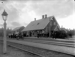 Kornsjøs første stasjonsbygning med ansatte