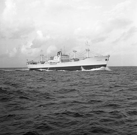 M/S Augvald DWT.12.600
Rederi Skips A/S Corona, Haugesund Norge
Kölsträckning 58-03-24 Nr. 172
Leverans 58-10-09
Lastfartyg