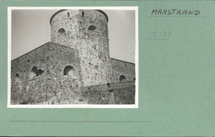 Noterat på kortet: "Marstrand. 1939?"