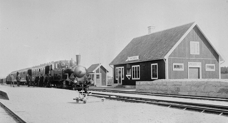 Smedbergs järnvägsstation, Munkedal